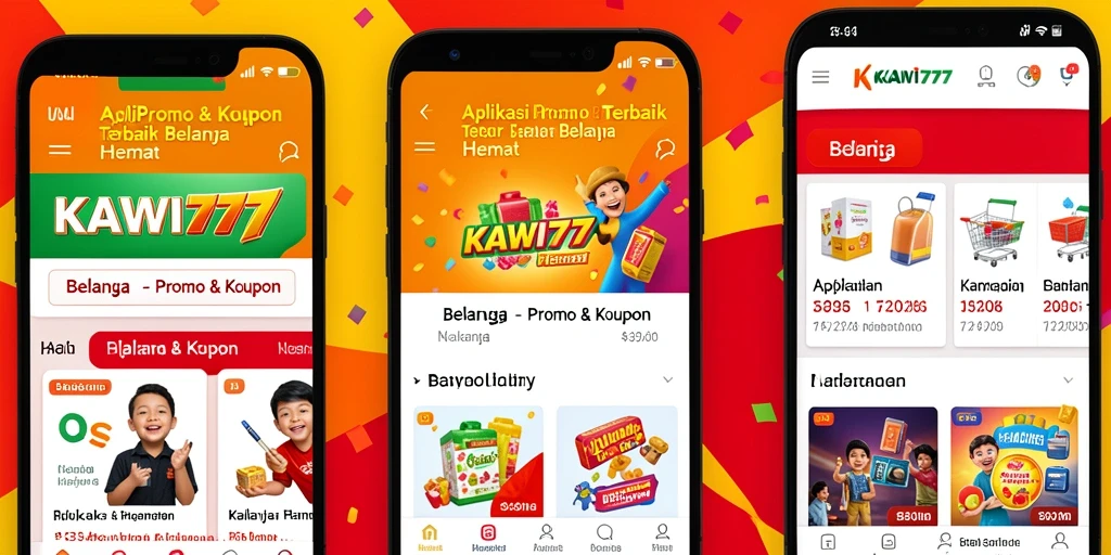 Tampilan antarmuka aplikasi KAWI777 yang menarik dan fungsional.
